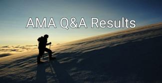 AMA results Hiking in snow