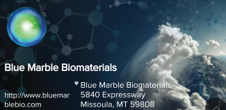 Pagtatanghal ng biomaterial