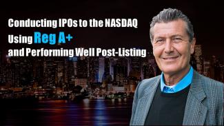 IPO to the NASDAQ using Reg A+