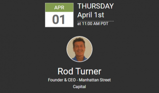 webinar date THURSDAY April 1st at 11:00 AM PDT